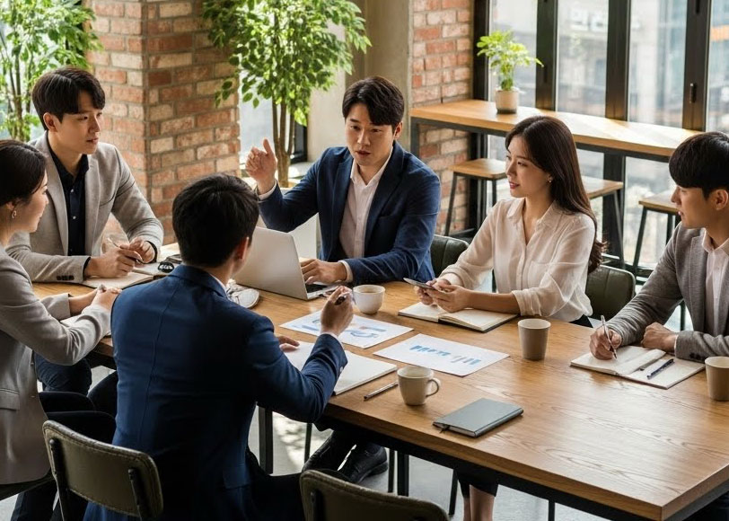 KTX 내 미팅룸 활용, 시간 효율 극대화